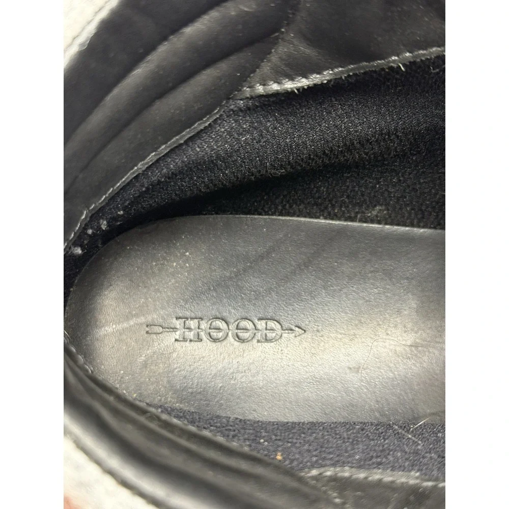 HOOD Rubber Co. Concord Leather Waterproof‎ Hiking Boots Vibram Sole Men's 9.5